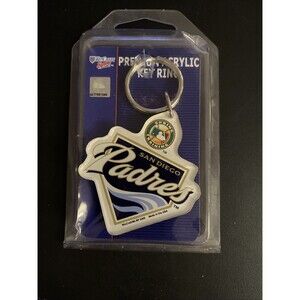 San Diego Padres Acrylic Key Ring Licensed 2.5” New